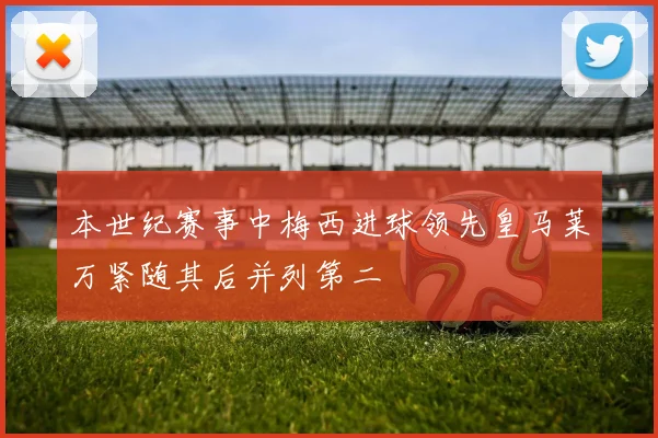 本世纪赛事中梅西进球领先皇马莱万紧随其后并列第二
